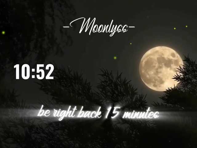 -Moonlyss- online show from August 6, 1:48 am