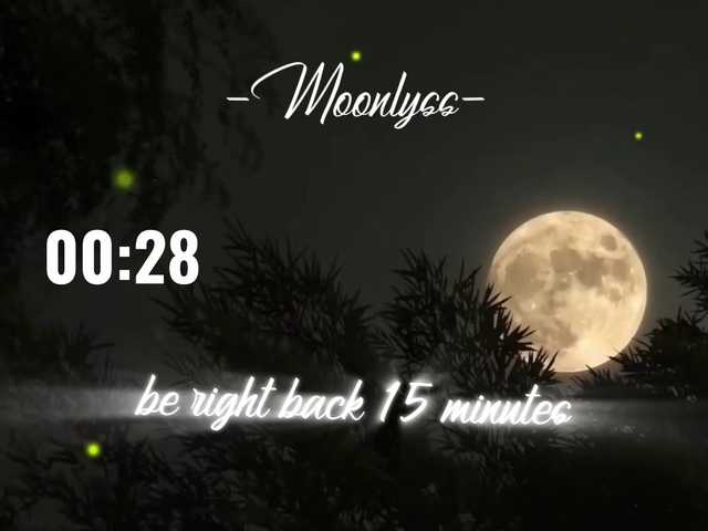 -Moonlyss- online show from August 6, 10:20 pm