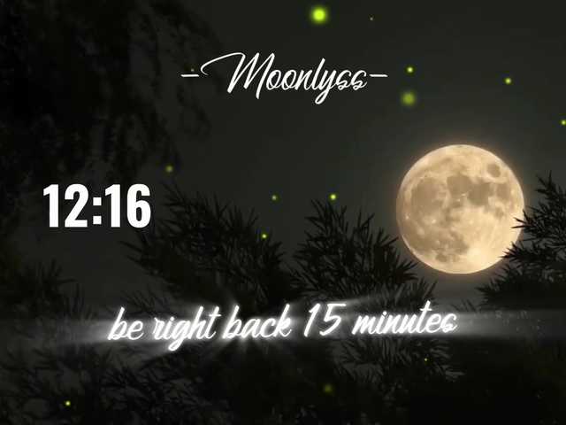 -Moonlyss- online show from August 7, 2:44 am