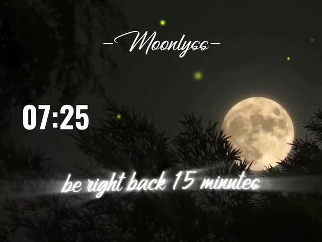 -Moonlyss- online show from August 13, 12:35 am