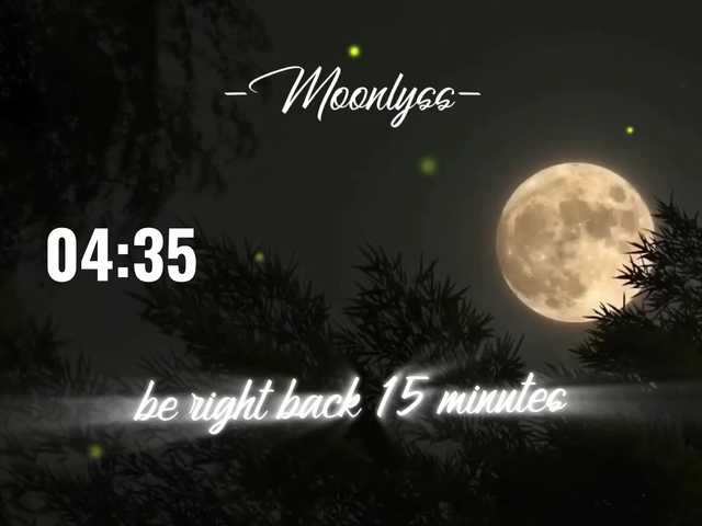 -Moonlyss- online show from August 16, 12:47 am