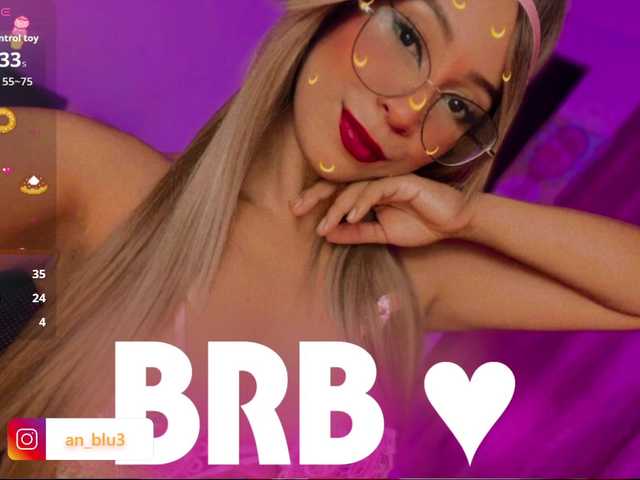 AnnieBlu3 online show from August 9, 1:34 pm