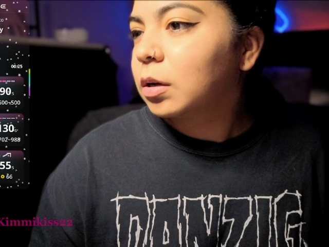 Kimmiakiss22 online show from August 10, 1:07 am