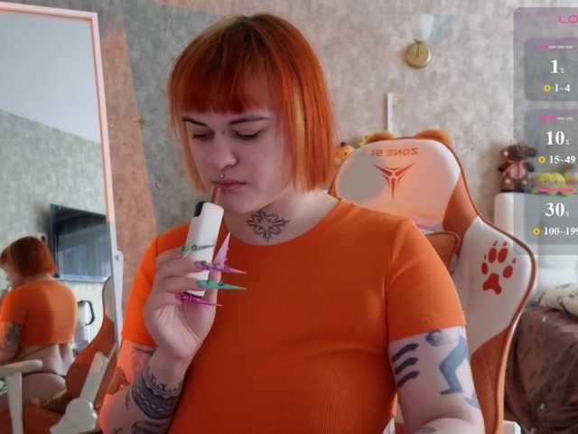 LolyMolly online show from August 2, 1:18 pm