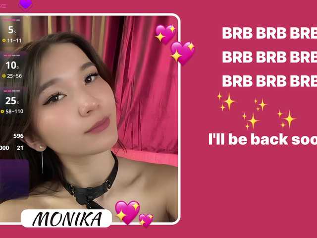 MentallyMonika online show from August 9, 10:16 am