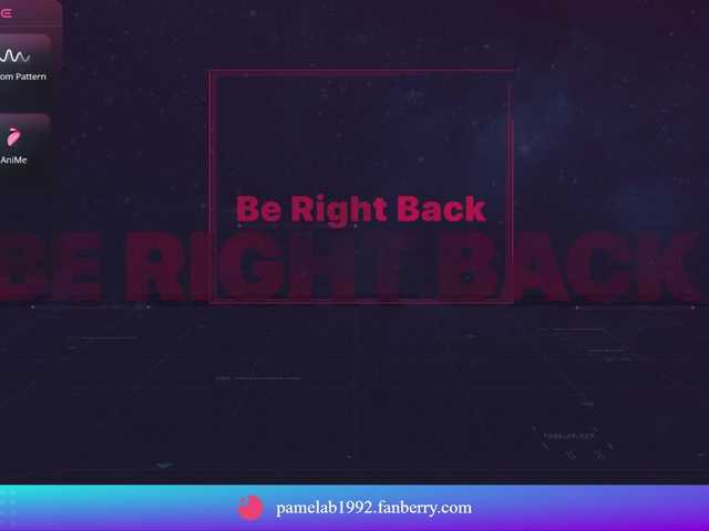 PamelaBliss online show from August 6, 1:21 pm