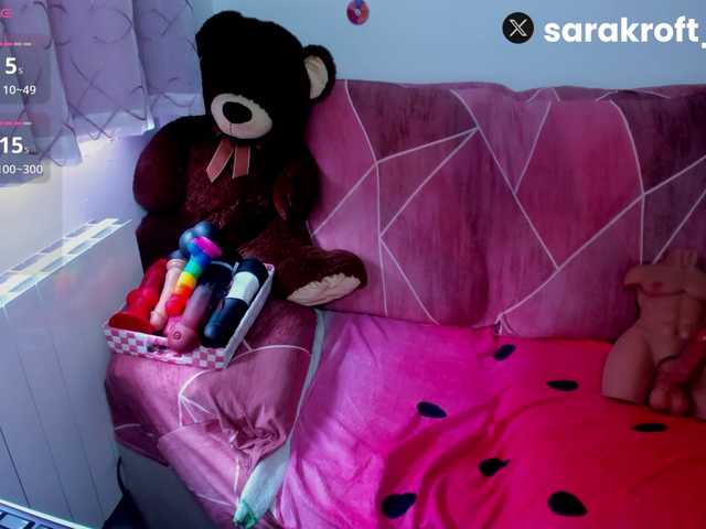 SaraKroft online show from May 2, 11:47 am