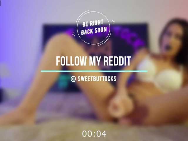 SweetButtocks online show from June 9, 3:40 pm