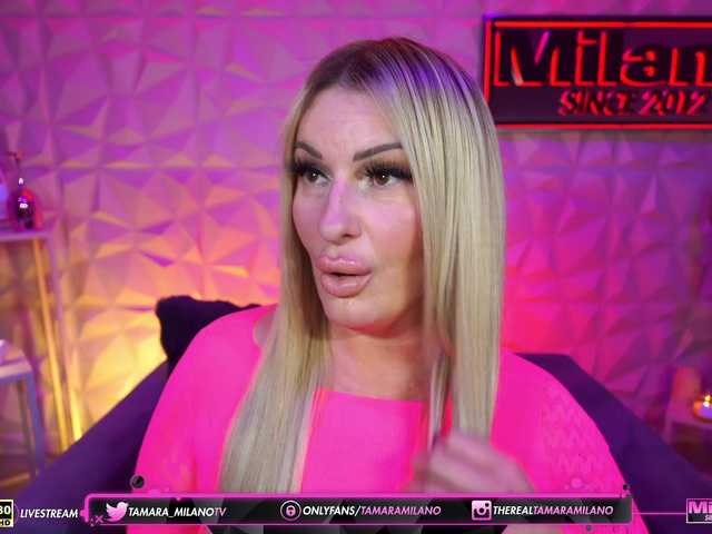 TamaraMilano online show from April 9, 10:01 am