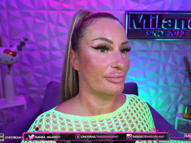 TamaraMilano online show from July 21, 9:22 am