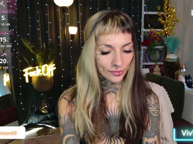 VivVixen online show from August 4, 5:10 pm