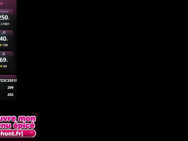 alicehunter online show from August 5, 6:28 pm