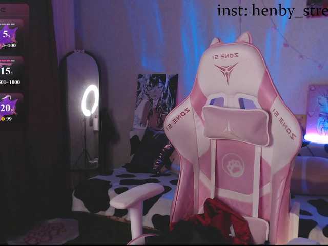 henby streams online show from August 8, 7:03 pm