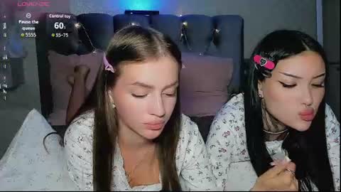 Jess blond and Leila brunette online show from June 29, 4:42 pm