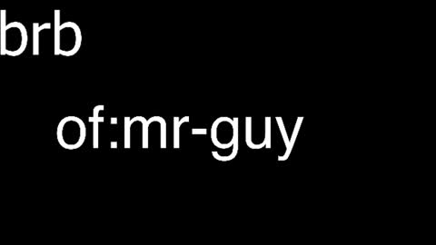 Mr. Guy online show from August 1, 12:49 am