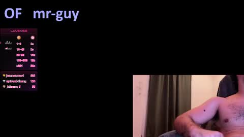 Mr. Guy online show from August 8, 9:31 am