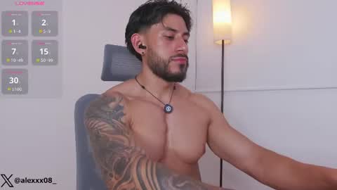 alexxxmachine online show from August 10, 1:29 am