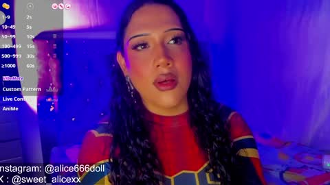 NEW ACCOUNT  ALICE  online show from May 31, 9:28 pm