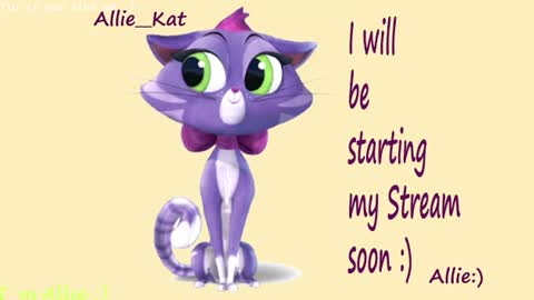 Allie online show from August 15, 2:32 pm