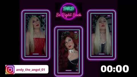 andy angel online show from August 5, 3:43 pm
