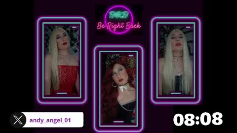 andy angel online show from August 15, 7:34 am