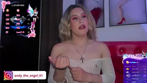 andy angel online show from August 18, 8:09 am