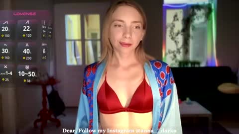 Anna Darko online show from August 9, 5:47 pm