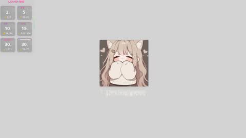 Anny  online show from August 6, 1:04 am