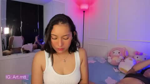 Ariana and Kelsieh online show from August 15, 1:42 am