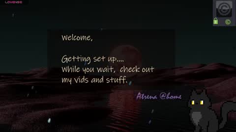 Atrena online show from August 9, 1:50 am