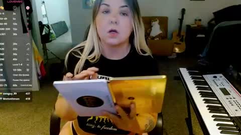 Becca Lubov online show from August 9, 4:30 pm
