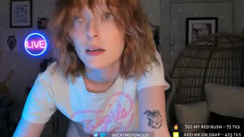 Beck the tongue online show from July 24, 10:46 pm