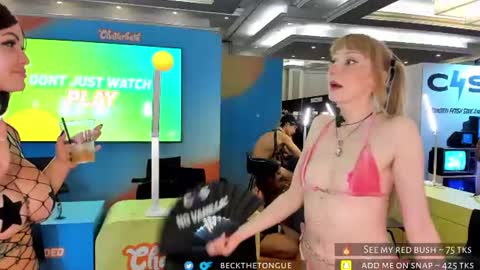Beck the tongue online show from August 8, 9:59 pm