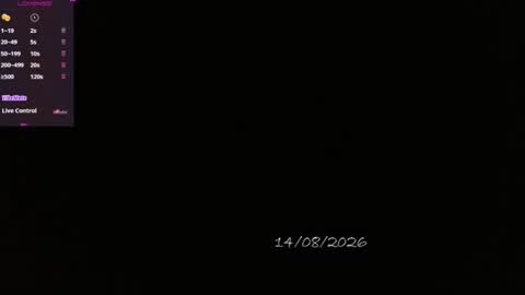   online show from August 14, 5:05 pm