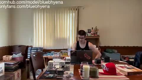 Blue B. Hyena online show from August 4, 2:36 pm