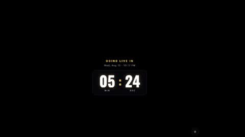 Brodie James online show from August 13, 3:09 am