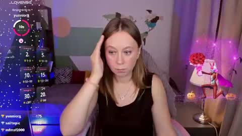 Lady Brooke online show from August 13, 1:19 am
