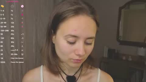 Lizy online show from August 15, 7:07 pm