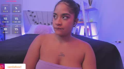 Camila Foox online show from August 13, 5:32 am