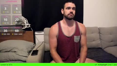 Onlyfanschasingfit Instagram the arguer Twitter chasingfitOF online show from July 3, 12:23 am