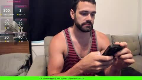 Onlyfanschasingfit Instagram the arguer Twitter chasingfitOF online show from July 7, 11:19 pm