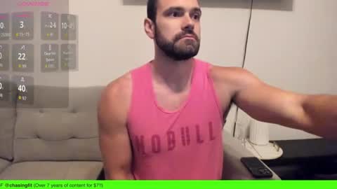 Onlyfanschasingfit Instagram the arguer Twitter chasingfitOF online show from July 8, 11:20 pm