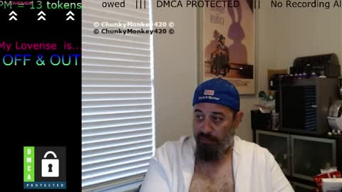 Spencer  Smokey Bear online show from April 3, 11:52 pm
