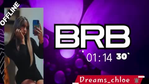 dreams_chloe online show from August 7, 9:42 am