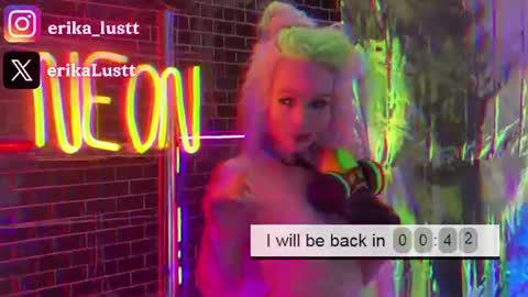 Erika online show from August 12, 8:38 am