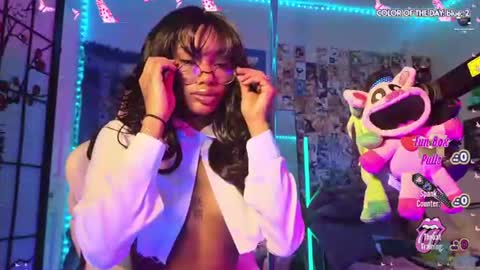 Fae and Cheta online show from July 9, 1:49 pm