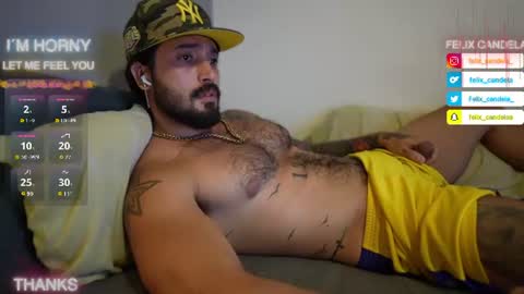 Felix Candela  online show from August 9, 3:18 am