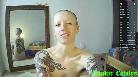 Frankie Catalyst online show from August 3, 6:37 pm