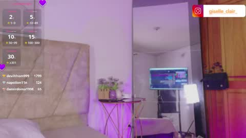 giselleclair online show from May 4, 6:51 am