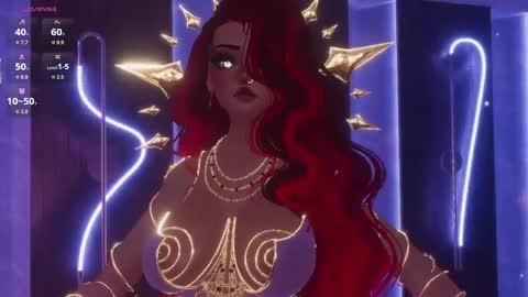 Goddess Reverie online show from April 12, 5:52 am